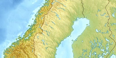 Bản đồ của đám mây na Uy