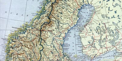 Bản đồ của na Uy